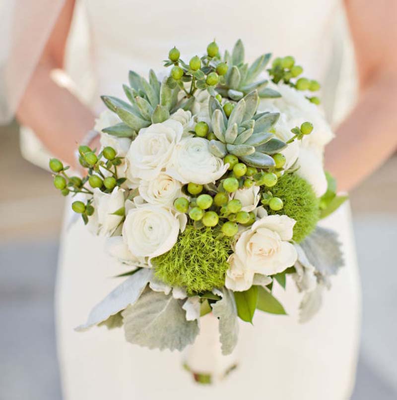 patroon Kolibrie Storen Voorbeelden van de mooiste witte bruidsboeketten en bruidsbloemen